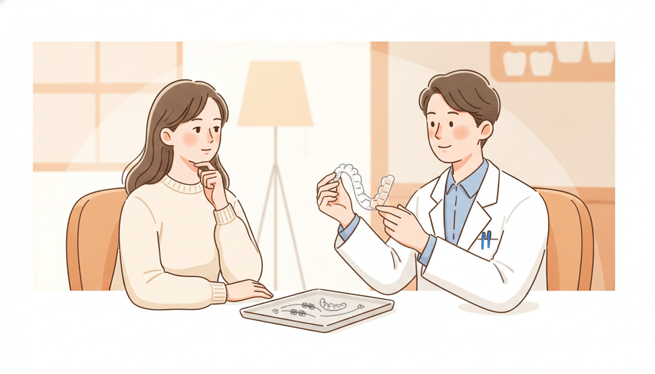 使える矯正装置が限定される