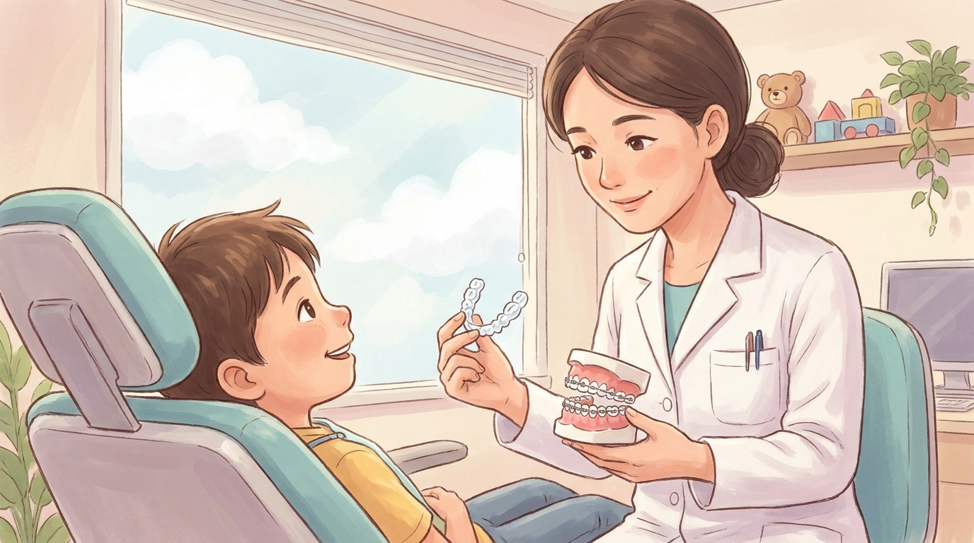 子供の歯列矯正はいつから？年齢別の始めどきと費用・流れを解説
